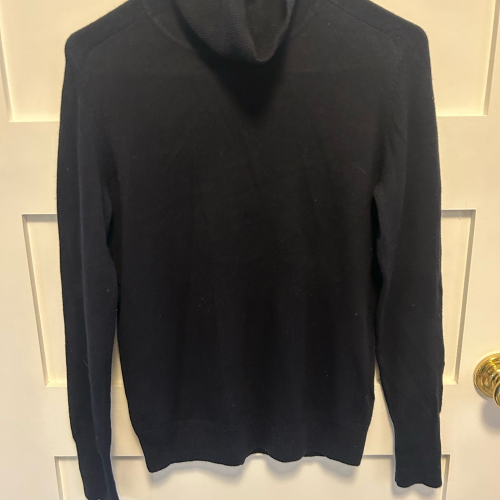 Everlane Women's Black Turtleneck Sweater